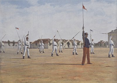 Exercise of the Lance by (after) French Photographer
