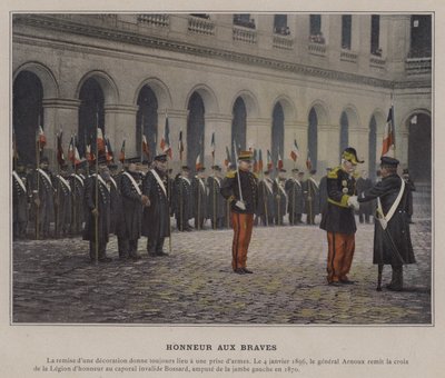 Honor to the Brave by (after) French Photographer
