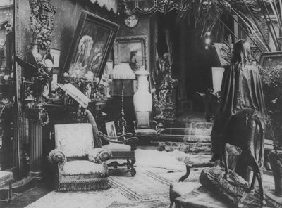 In the Home of Sarah Bernhardt by (after) French Photographer