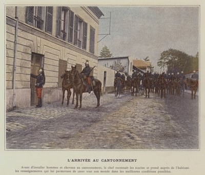 Arrival at the Cantonment by (after) French Photographer