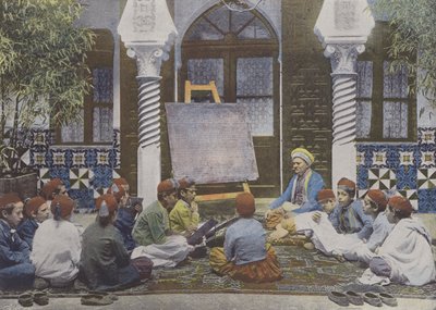 The Arab School by (after) French Photographer