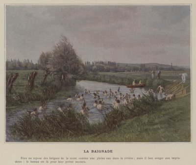 The Bathing by (after) French Photographer