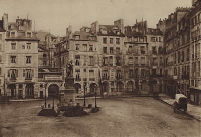 Dauphine Square, Partially Demolished in 1875 by (after) French Photographer