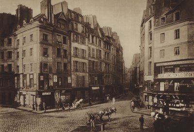 The old place Maubert by (after) French Photographer