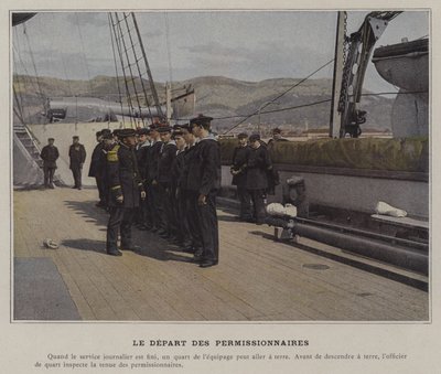Departure of the Leave-Takers by (after) French Photographer
