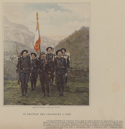 The Flag of the Foot Hunters by (after) French Photographer