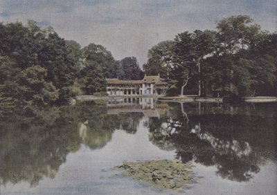 The Petit Trianon, View of the Hamlet and the Lake by (after) French Photographer