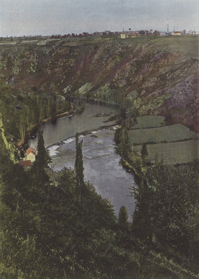 The Pine near Gargilesse (coloured photo) by (after) French Photographer