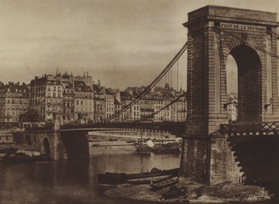 Louis-Philippe Bridge, Reform Bridge During the 1848 Revolution by (after) French Photographer