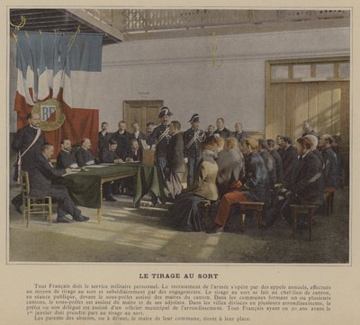 The Drawing of Lots by (after) French Photographer