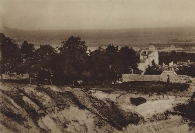 The North Slope of the Hill in 1855 by (after) French Photographer