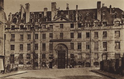 Main Entrance of Lycee Louis-le-Grand in 1887 by (after) French Photographer