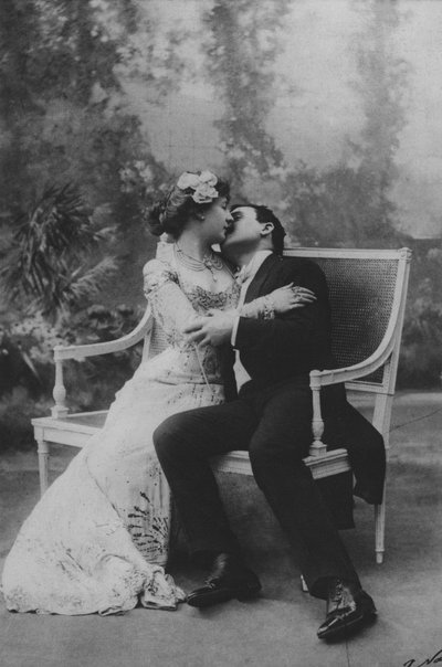 Louise Bignon and Severin by (after) French Photographer