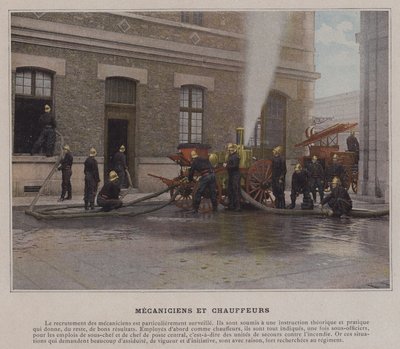 Mechanics and Drivers by (after) French Photographer