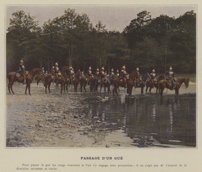 Crossing a Ford by (after) French Photographer