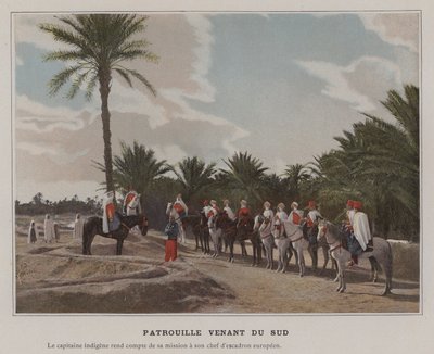 Patrol Coming from the South by (after) French Photographer