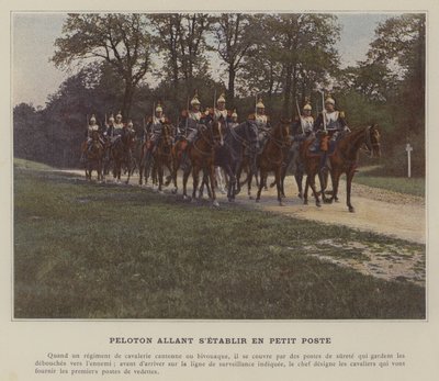Platoon Going to Establish a Small Post by (after) French Photographer