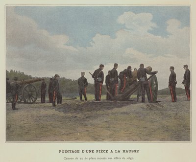 Aiming a Gun with the Sight by (after) French Photographer