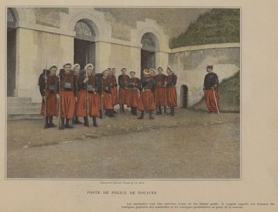 Zouaves Police Station by (after) French Photographer