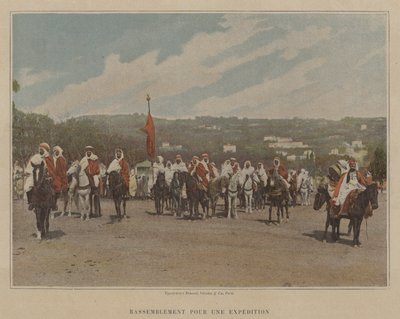 Gathering for an Expedition by (after) French Photographer