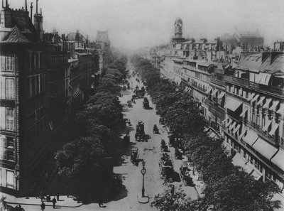 The Grand Boulevards at the Square Druot by (after) French Photographer