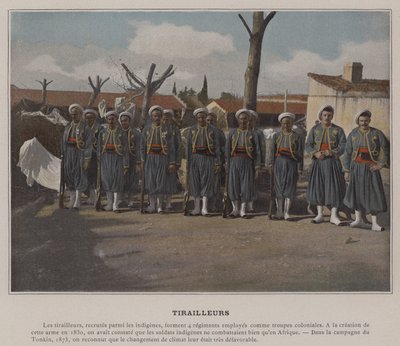 Riflemen by (after) French Photographer