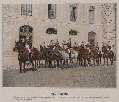 Trumpeters by (after) French Photographer