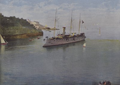 A Dispatch Boat by (after) French Photographer