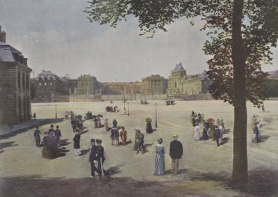 Versailles, General View of the Chateau by (after) French Photographer