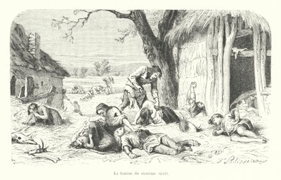Famine in Europe by (after) French School
