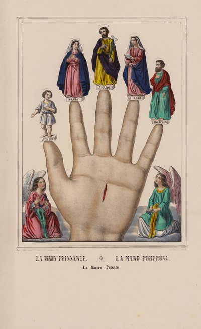 La Main Puissante by (after) French School