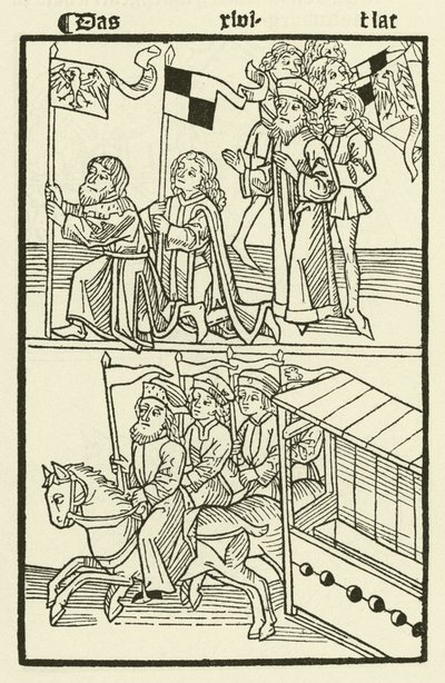 Investiture of Frederick I of the house of Hohenzollern as Margrave of Brandenburg by (after) German School