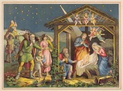 The Nativity by (after) German School