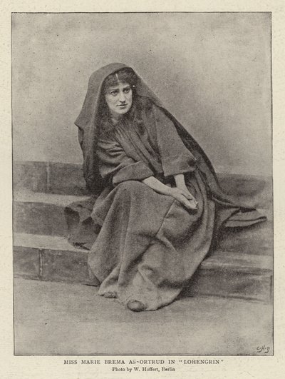 Miss Marie Brema as Ortrud in 