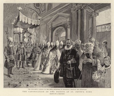 The Canonisation of Two Priests at St Peter