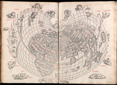 Claudii Ptholemaei Alexandrini Liber Geographiae cum Tabulis et Universali Figura et cum Additione Locorum Quae a Recentioribus Reperta Sunt Diligenti Cura Emendatus et Impressus by (c.90 168)(after) Ptolemy