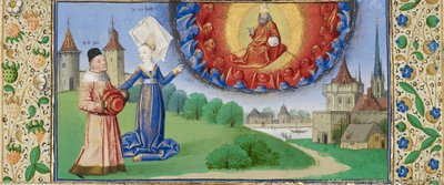 Philosophy Instructing Boethius on the Role of God by (fl.1450 75) Master of Coetivy
