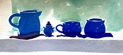 Four Blues by Simon Fletcher