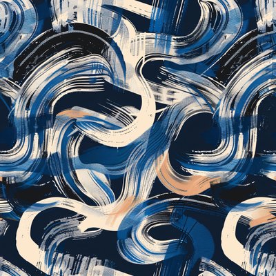 Vibrant Abstract Brushstrokes, Abstract Texture Design by F. Abderrahim