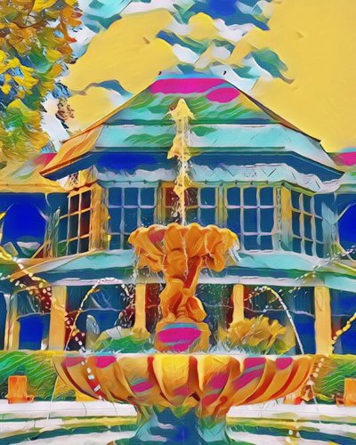 Fountain of Wisdom by Margareta Uliarte