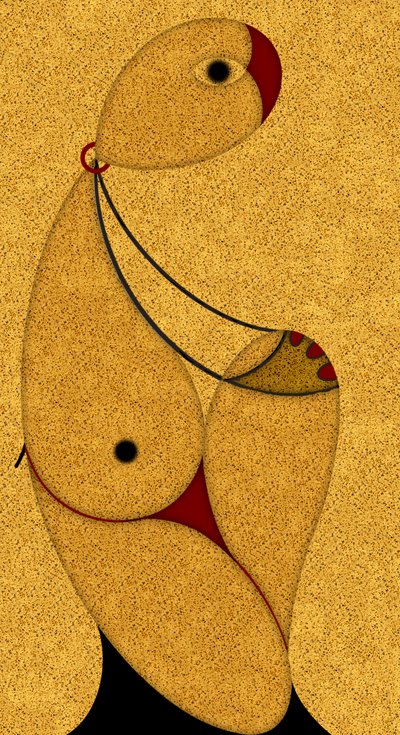 gelassen II (Grundstimmung III) by Alexander Eibach