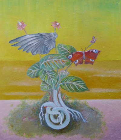 Without Roots, There Are No Wings by Elzbieta Goszczycka