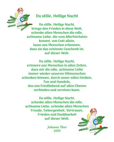 You Silent, Holy Night by Johanna Thier