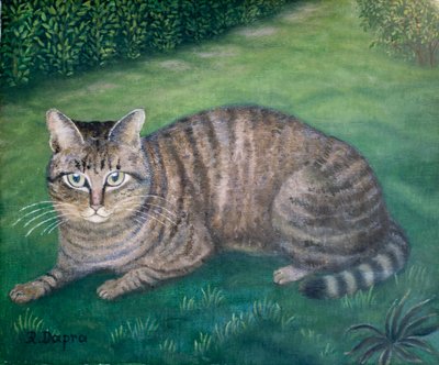 The Cat Julia by Regine Dapra
