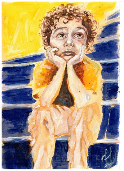 Waiting Child by Phantalis