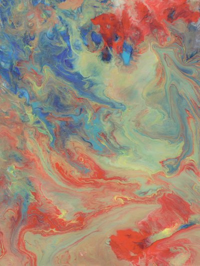 Calming Abstract Art by Albert Mansour