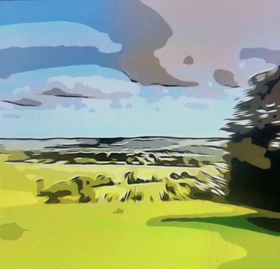Digital landscape 05 by M. Vet