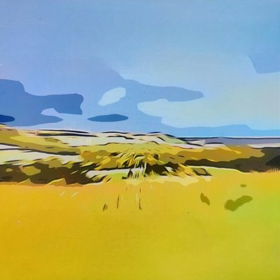 Digital landscape 11 by M. Vet