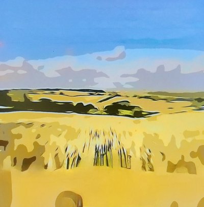 Digital landscape 15 by M. Vet
