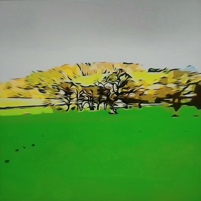 Digital landscape 24 by M. Vet